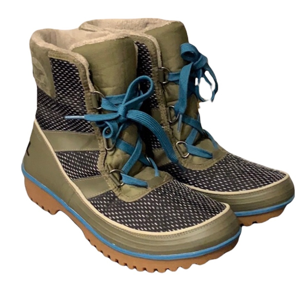 Sorel Women’s Boots Tivoli 2 Size 8 in Peatmoss Lace Up Winter Snow